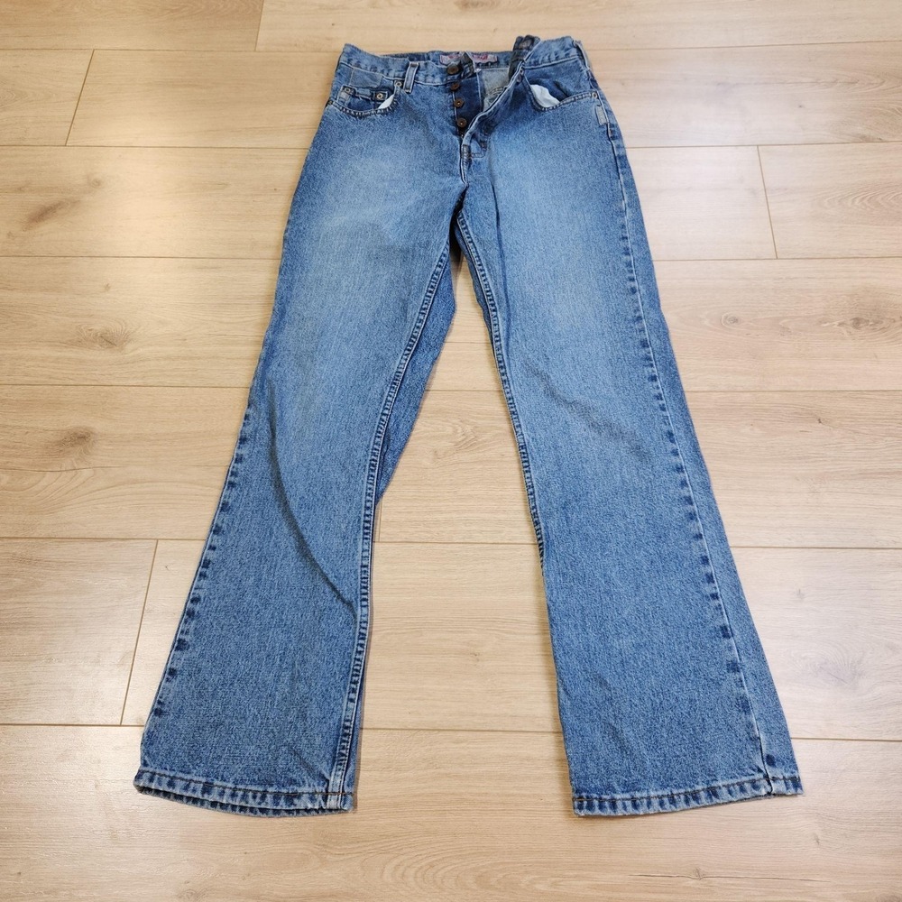 Vintage Silver Jeans Womens 27/30 Blue High Rise Bootcut Denim Canada Made